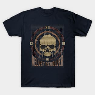 Velvet Revolver Vintage Skull T-Shirt